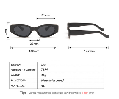 Gafas de Sol Cuadradas Tendencia Europa y América - Image 6