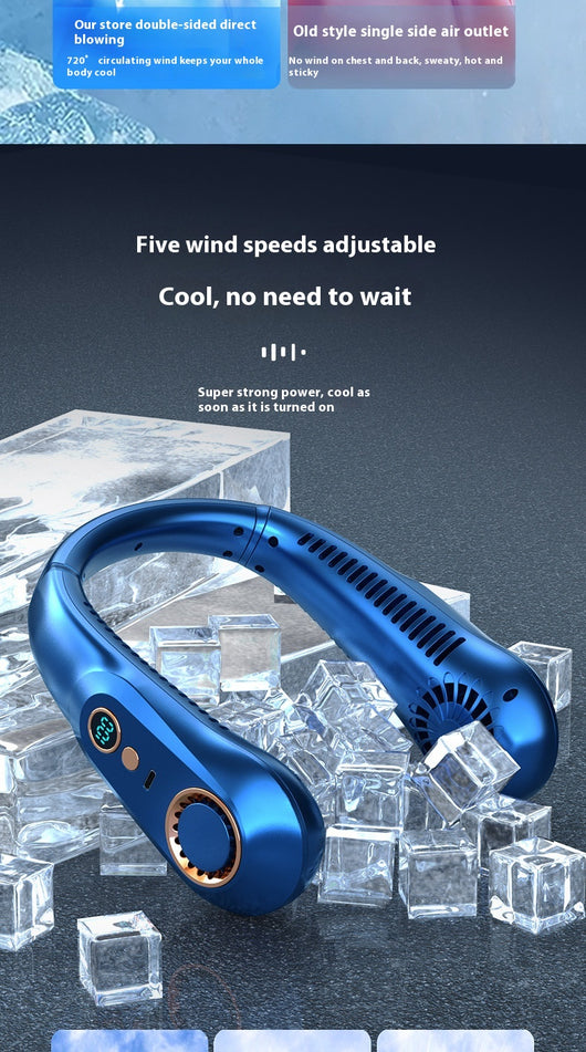 Ventilador Portátil Silencioso sin Aspas con Soporte Ajustable - Image 7