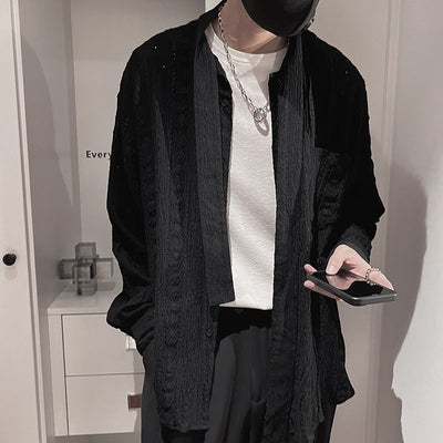 Cardigan Tejido Lujo Casual - Abrigo Medio Largo Versátil - Image 3