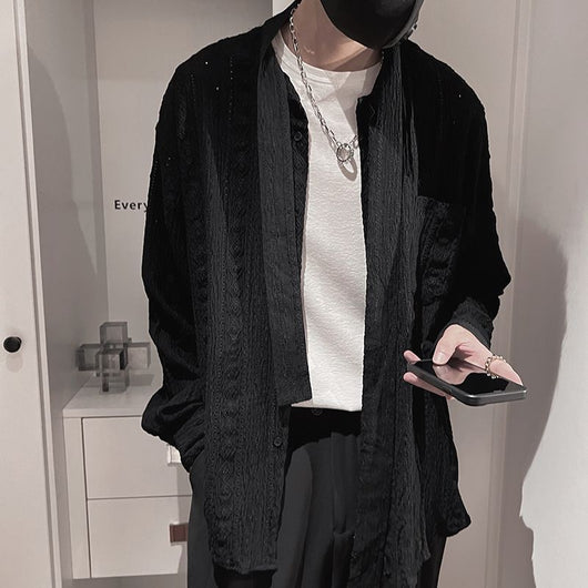 Cardigan Tejido Lujo Casual - Abrigo Medio Largo Versátil - Image 3