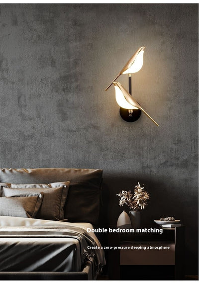 Lámpara de Pared Minimalista para Dormitorio - Diseño Moderno Magpie - Image 20