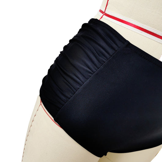 Bikini de Cintura Alta con Diseño Fruncido - Image 20