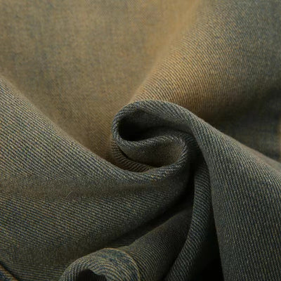 Jeans Sueltos Tiro Bajo Efecto Desgastado con Bolsillos y Costuras Decorativas - Image 20