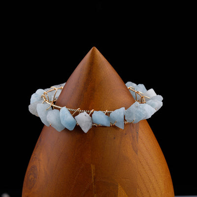 Pulsera Reiki para Mujer con Cuarzo Rosa y Citrina - Image 4