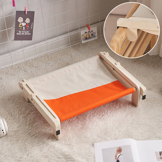 Cama de Madera Maciza para Mascotas - Diseño Versátil para Todas las Estaciones - Image 8