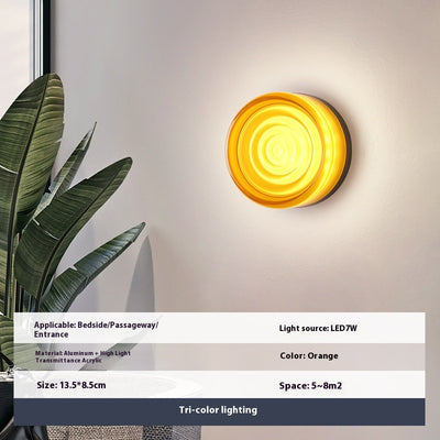 Lámpara de Pared Efecto Ondas de Agua - Acrílico Minimalista para Sala y Dormitorio - Image 13
