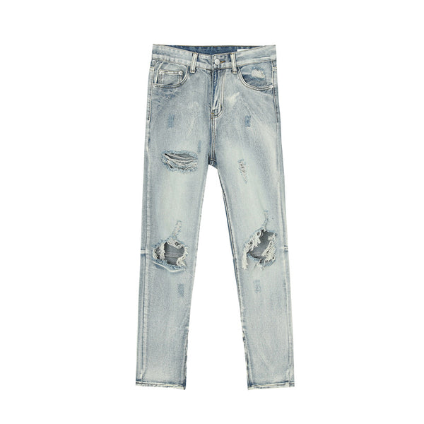 Jeans Azul Cielo Rotos de Moda Urbana - Image 6
