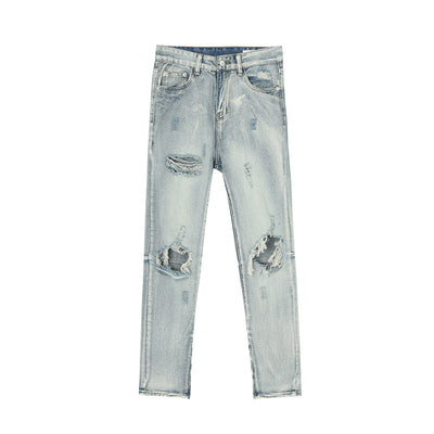 Jeans Azul Cielo Rotos de Moda Urbana - Image 6