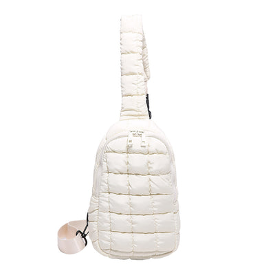 Bolsa Crossbody Acolchada Diamante para Mujer - Diseño Plisado Cloud - Image 15