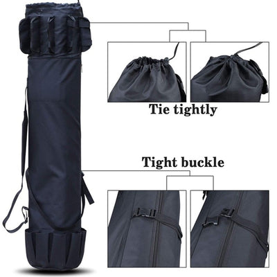 Bolsa Cilíndrica Multifuncional para Caña de Pescar y Equipo de Pesca - Image 5