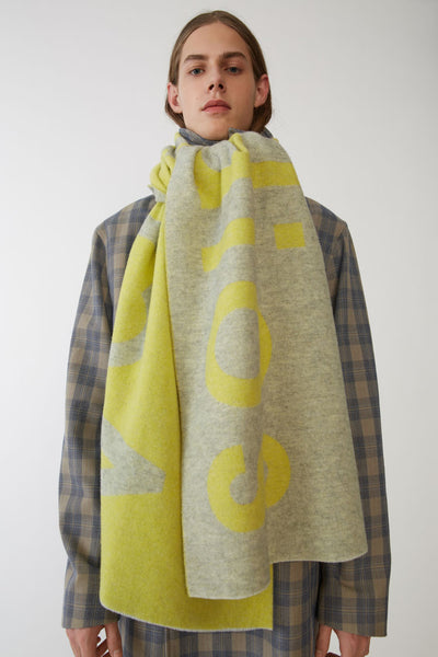 Bufanda de Lana Nórdica Tejida con Logo Designer para Otoño e Invierno - Image 3
