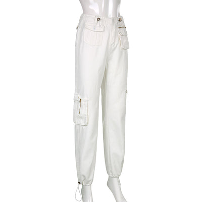 Jeans Verticales Multibolsillos para Mujer - Diseño Moderno y Funcional - Image 13