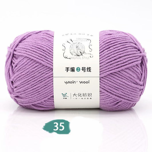 Lana Tejida a Mano Grosor Medio - Kit DIY con Aguja para Bufanda, Gorro y Abrigo - Image 12