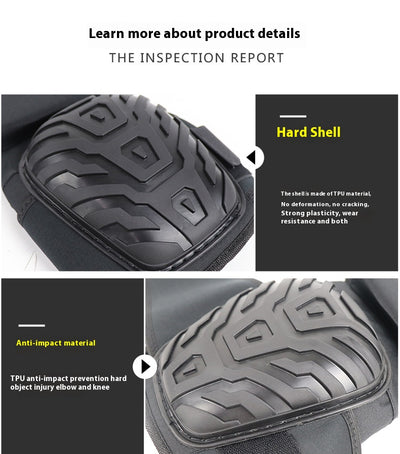 Protectores de Rodilla y Codo para Motocicleta, Bicicleta y Patines - Equipo de Protección Todoterreno - Image 13