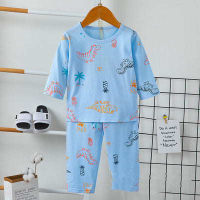 Conjunto de Pantalones Largos Estampados para Niños y Niñas - Image 8