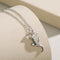 Collar Colgante de Gecko en Plata de Ley S925