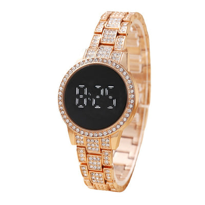 Reloj Inteligente LED con Pantalla Táctil, Diamantes y Estrellas - Image 4
