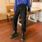 Calça Casual Masculina Folgada com Cordão