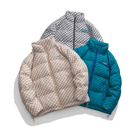 Chaqueta Urbana de Corte Holgado y Cuello Alto - Image 13