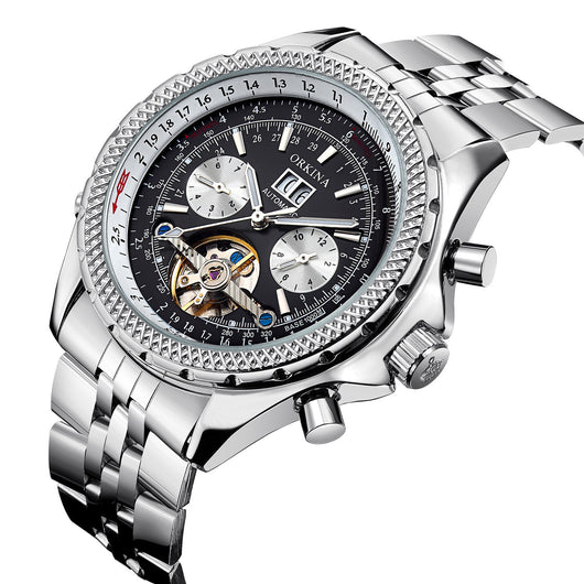 Reloj Automático Tourbillon para Hombre con Esfera Grande y Múltiples Funciones - Image 14