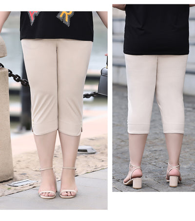 Pantalones Rectos de Cintura Alta Holgados para Verano - Image 5