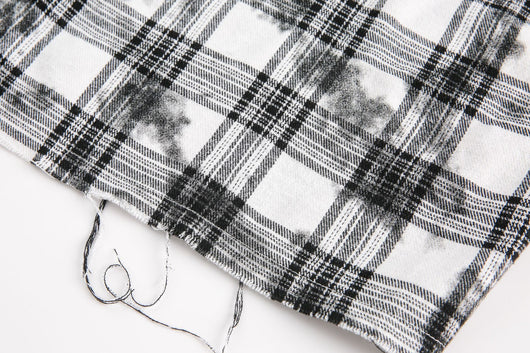 Camisa Cuadros Retro Oversize Manga Corta - Image 24