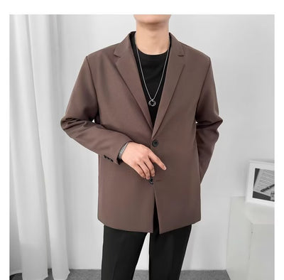 Blazer Casual para Hombre Estilo Preppy - Image 11