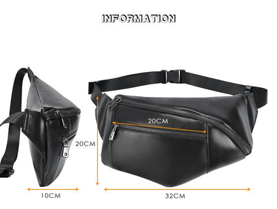 Bolsa de Pecho de Cuero Premium - Bolso Multifuncional para Hombre - Image 6
