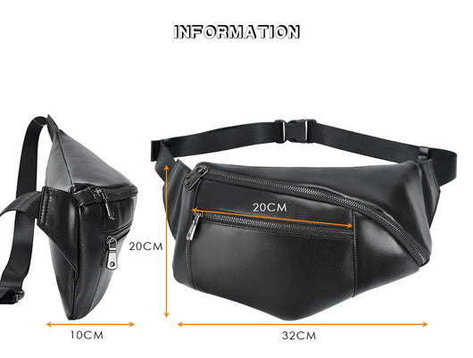 Bolsa de Pecho de Cuero Premium - Bolso Multifuncional para Hombre - Image 6