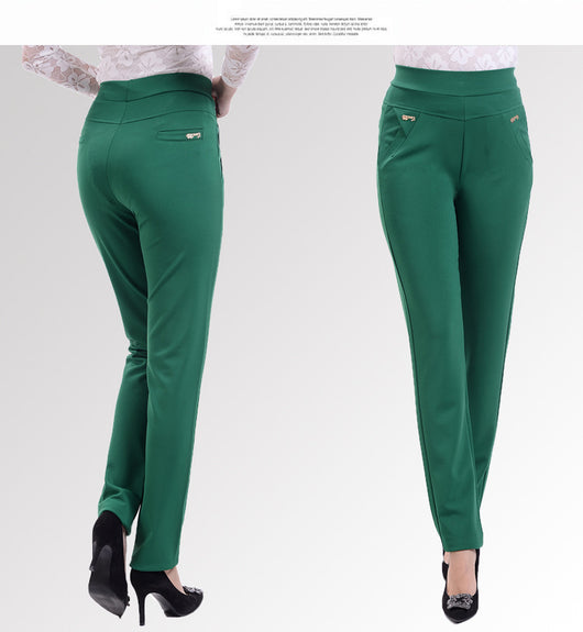 Pantalones Casuales Elásticos para Mujer Adulta - Talla Pequeña - Image 4