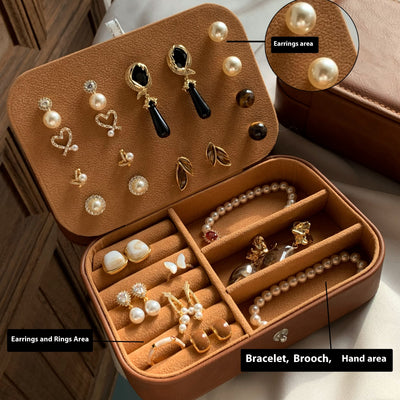 Caja de Almacenamiento Vintage para Joyas de Gran Capacidad - Image 2
