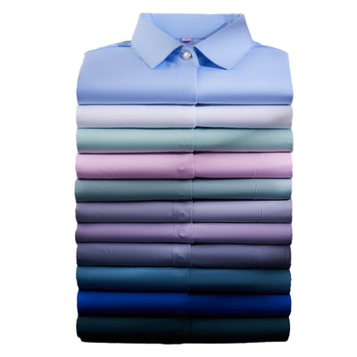 Camisa Ejecutiva de Fibra de Bambú sin Planchado con Elasticidad - Image 21