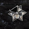 Aretes Estrella de David Retro en Plata 925 Tridimensional