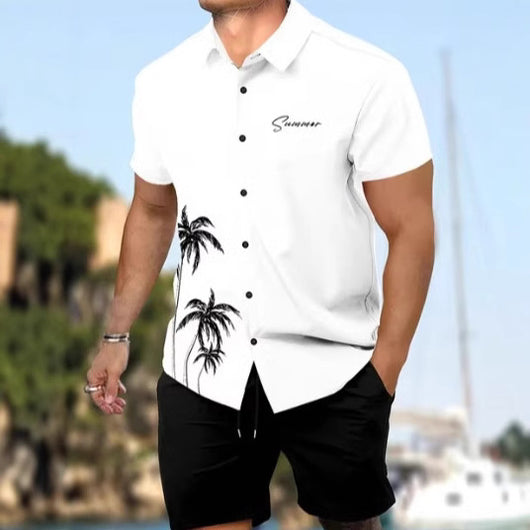 Conjunto Deportivo Estampado 3D - Playera y Shorts - Image 3
