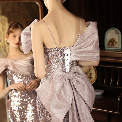 Vestido de Noche Elegante con Cola de Sirena para Mujer - Image 4
