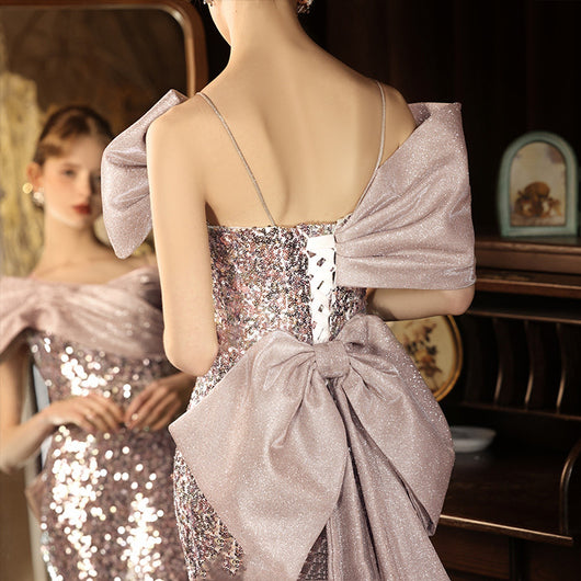 Vestido de Noche Elegante con Cola de Sirena para Mujer - Image 4