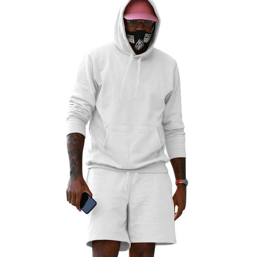 Conjunto de Sudadera y Shorts con Forro Polar para Hombre - Image 39