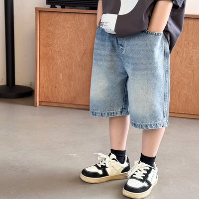 Pantalones Cortos de Mezclilla para Niño - Colección Verano Cinco Puntos - Image 2