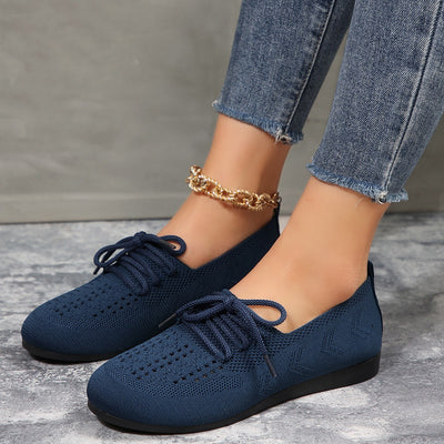 Zapatos Planos Cómodos con Malla Transpirable para Mujer - Image 13