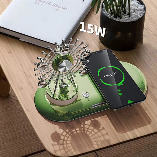 Lámpara Noria Aromaterapia con Carga Inalámbrica 15W - Image 12