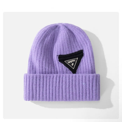 Gorro de Punto Grueso con Pelaje de Conejo - Juego Completo - Image 12