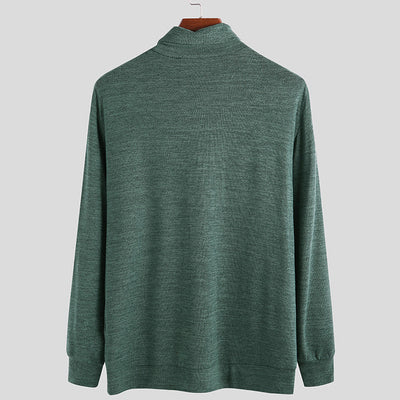 Suéter Cuello Alto Oversized en Punto Acogedor - Image 14