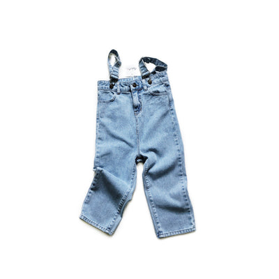 Jeans Anchos de Cintura Alta Estilo Coreano con Tiras - Image 12