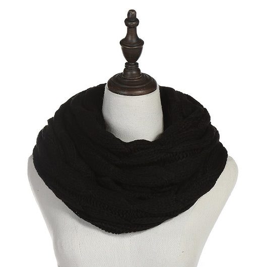 Bufanda Tejida Cálida Cien Torres para Otoño e Invierno - Image 29