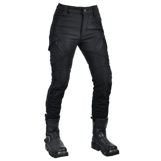 Pantalones de Ciclismo Impermeables con Forro Polar Acolchado y Protección Antigolpes - Image 15