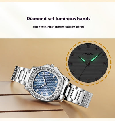 Reloj de Cuarzo Nautiloide Resistente al Agua para Mujer - Image 12