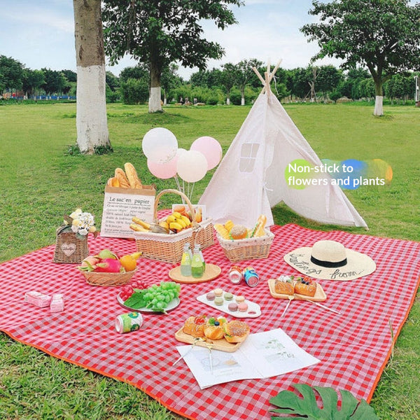 Manta de Picnic Impermeable 600D Oxford - Camping y Paseos al Aire Libre