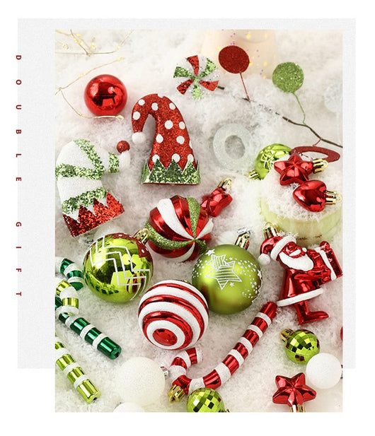 Juego de Adornos Navideños Pintados a Mano - Image 11