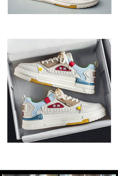 Tenis Blancos Deportivos Estilo Tendencia Nacional - Zapatillas Versátiles para Estudiantes - Image 15