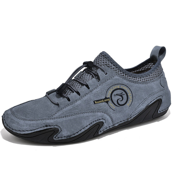Zapatos Doudou de Cuero Pulpo con Suela Suave